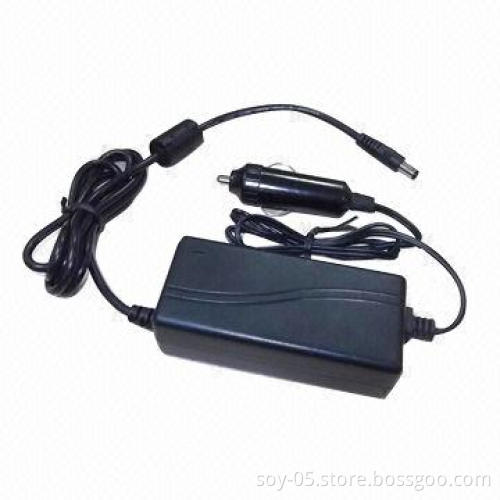 Desktop AC/DC Adapter with 0 to 40°C Operating Temperature, 5-95% RH Humidity
